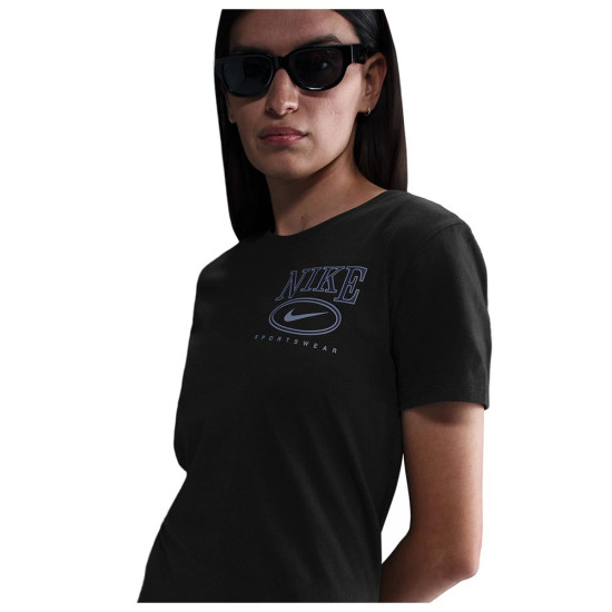Nike Γυναικεία κοντομάνικη μπλούζα Sportswear Club Nike Γυναικεία κοντομάνικη μπλούζα Sportswear Club